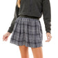 Vestido suéter Kingston Grey Junior com aparência em camadas, tamanho médio