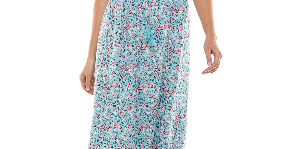 Vestido Kingston Grey Junior Off The Shoulder High Low Azul Tamanho Médio