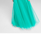Vestido de noite longo com contas para mulheres Say Yes To The Prom, verde, tamanho 3