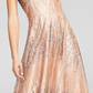Vestido de festa infantil com detalhes embelezados, tamanho 9, marrom, Say Yes To The Prom