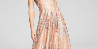 Vestido de festa infantil com detalhes embelezados, tamanho 9, marrom, Say Yes To The Prom