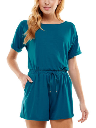 Bebop Junior's Drawstring Romper Blue Size XX-Large