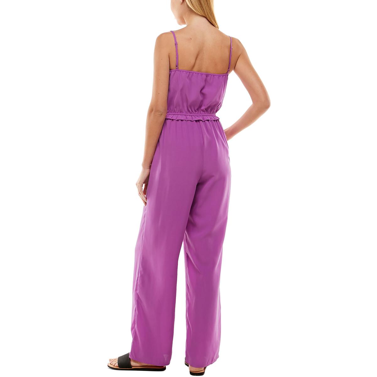 Macacão Kingston Grey Junior com babados, roxo, tamanho extragrande