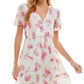 Vestido infantil City Studios com amarração na cintura, rosa, tamanho médio
