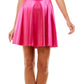 Vestido City Studios Junior's Satin Fit &amp; Flare Rosa Tamanho 7