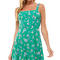 Vestido infantil City Studios com amarração nas costas, verde, tamanho 3