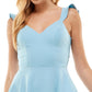 Vestido infantil City Studios Fit &amp; Flare azul tamanho 5
