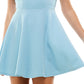 Vestido infantil City Studios Fit &amp; Flare azul tamanho 5