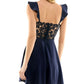 Vestido infantil City Studios Fit &amp; Flare azul tamanho 15