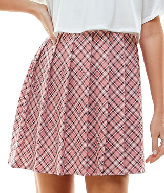 Vestido Kingston Grey Junior de duas peças com saia estampada, branco, tamanho médio