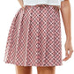 Vestido Kingston Junior com saia estampada de duas peças, rosa, tamanho XX-G
