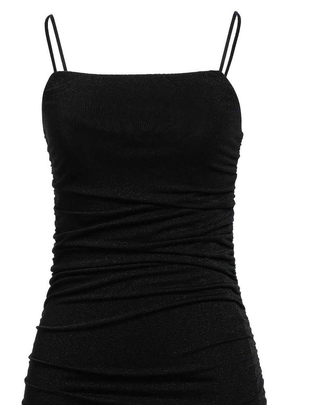 Vestido curto justo com babados City Studios Junior's, preto, tamanho 12