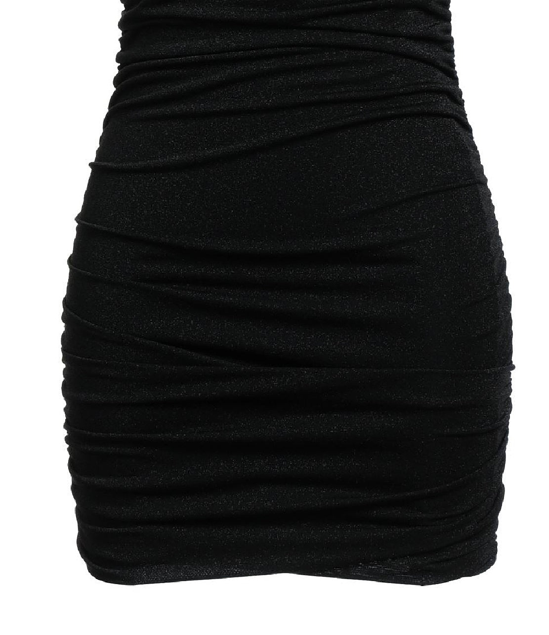 Vestido curto justo com babados City Studios Junior's, preto, tamanho 12