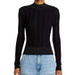 Steve Madden - Pamela Metallic Cable Knit Sweater