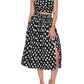 Lucy Paris - Amari Polka Dot Crop Top