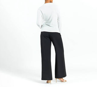 Clara Sunwoo - Blusa suéter com franzidos laterais