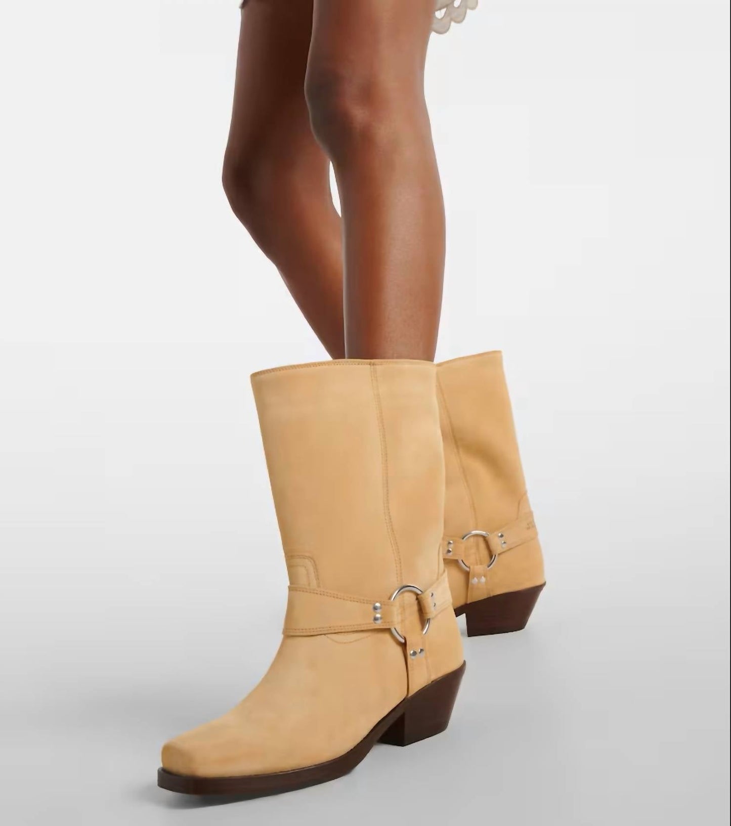 Isabel Marant - Antya Suede Biker Boots