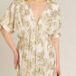 En Creme - Sands Foil Maxi Dress