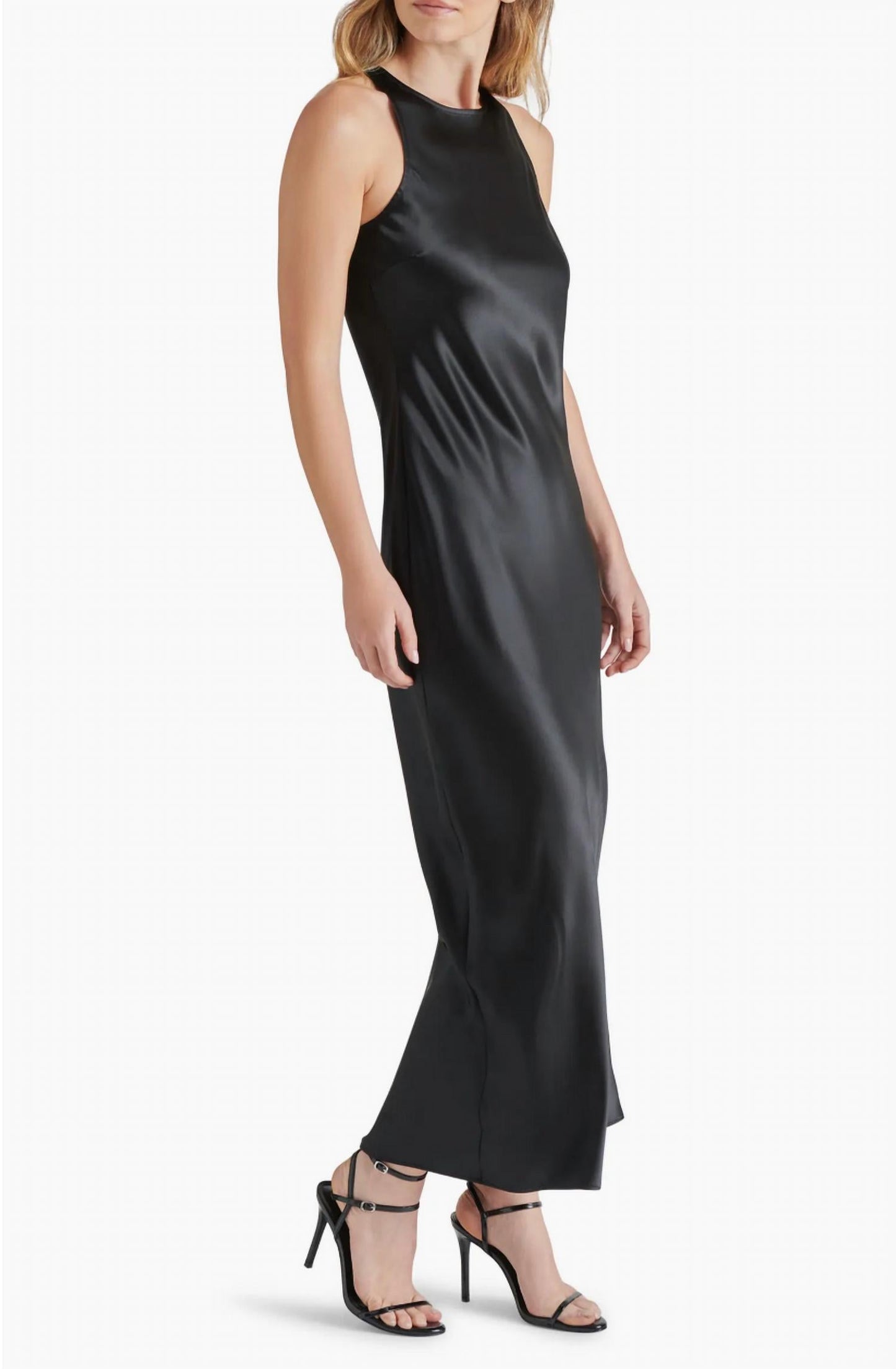 Steve Madden - Diane Racerback Satin Maxi Dress