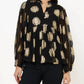 Oliphant - Mandarin Balloon Floral Top