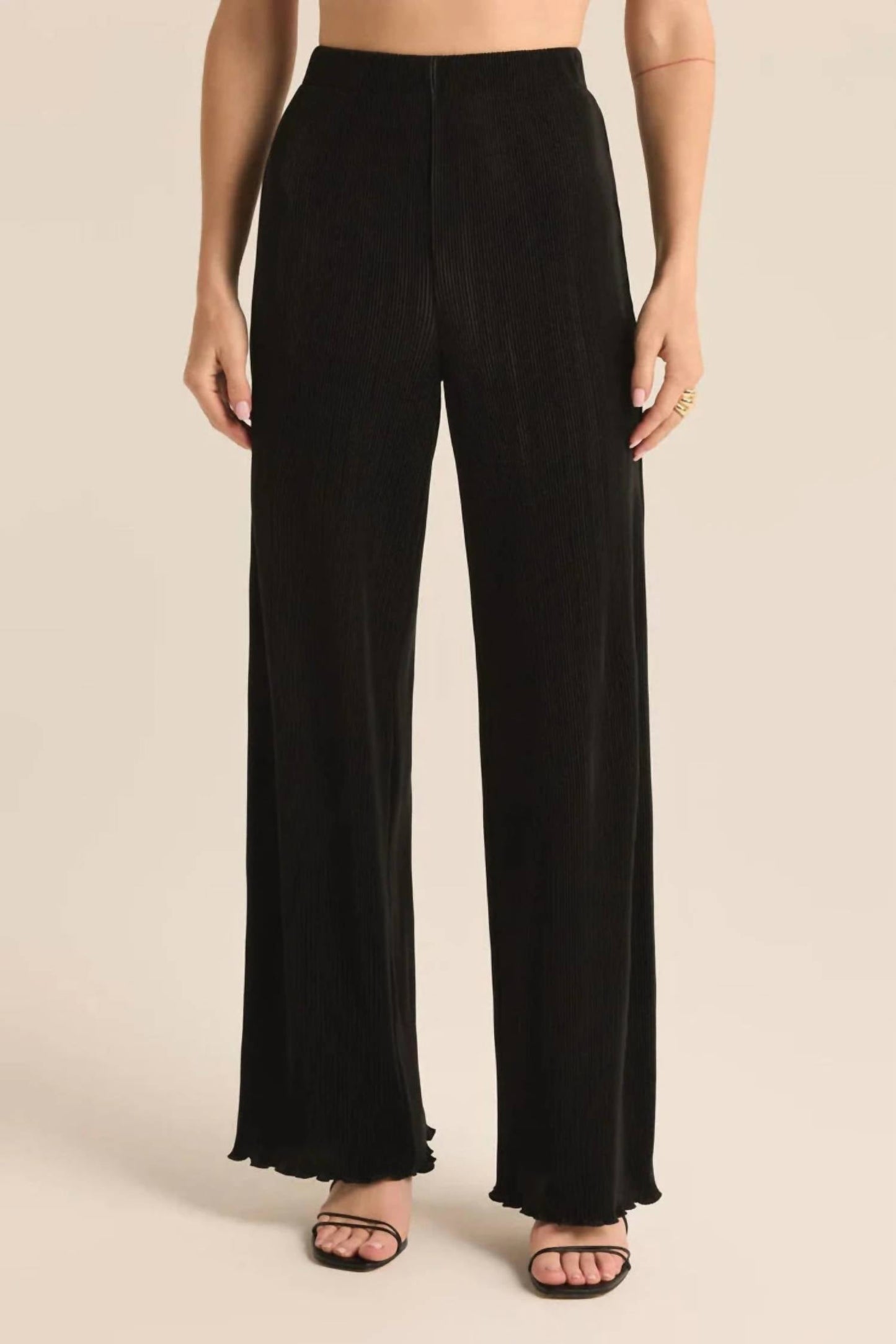 Z Supply - PLISSÉ HIGH RISE PANT