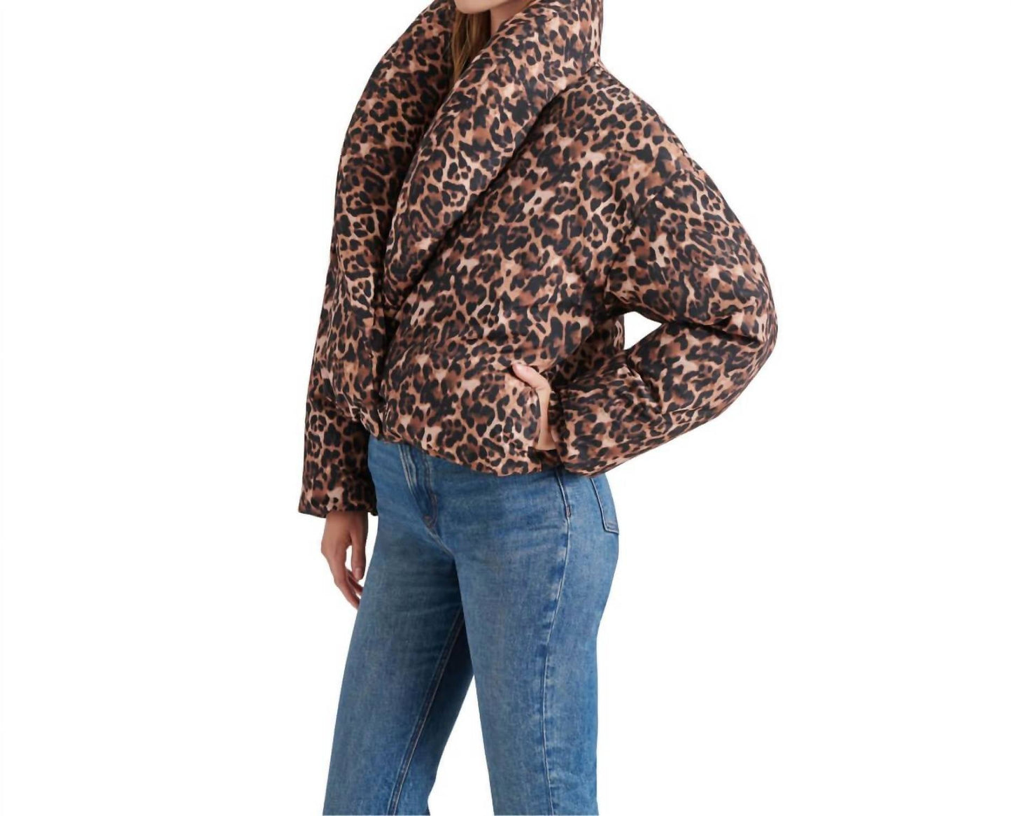 Steve Madden - Evy Leopard Coat
