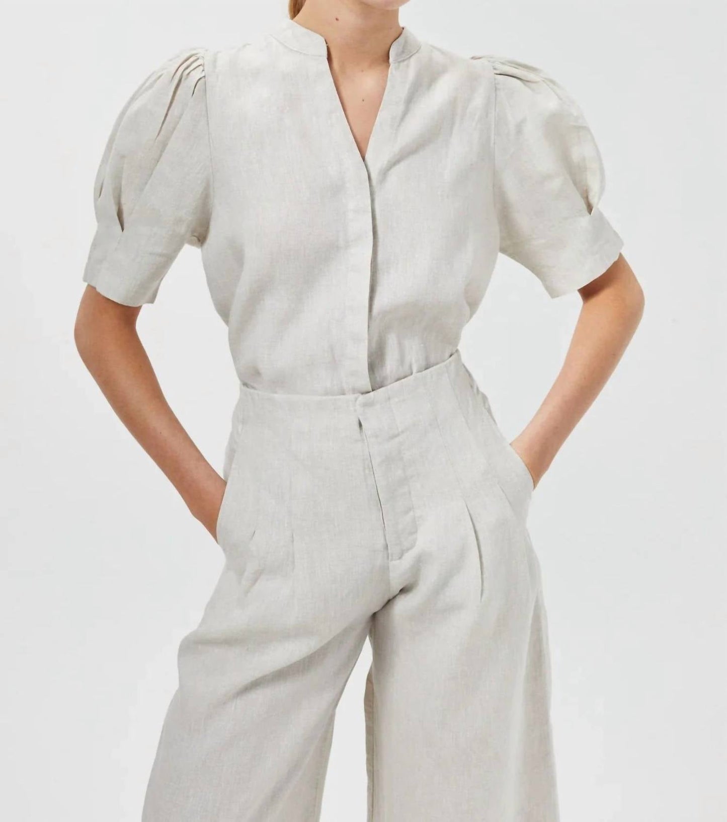 Lanhtropy - Athina Linen Shirt