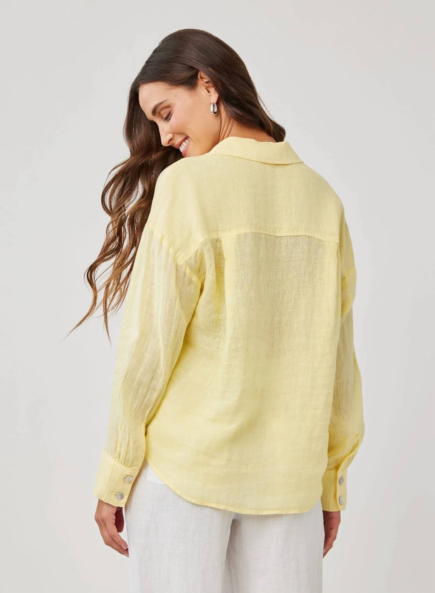 Bella Dahl - Linen Boyfriend Button Down