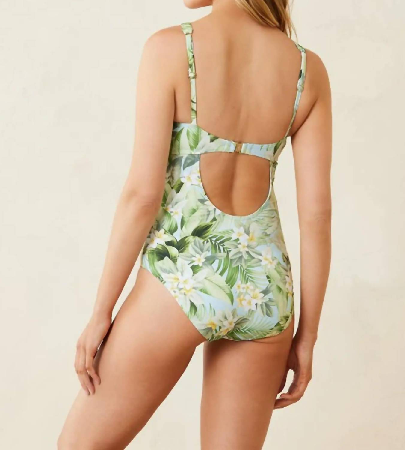 Tommy Bahama - paradise fronds high-neck one piece