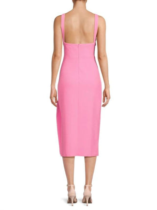 Amanda Uprichard - Vestido midi com bainha sólida Nelly