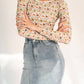 Recollection Brand - Frayed Hem Asymmetrical Stretch Denim Maxi Skirt