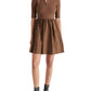 Steve Madden - Berlina Half Zip Mixed Media Dress