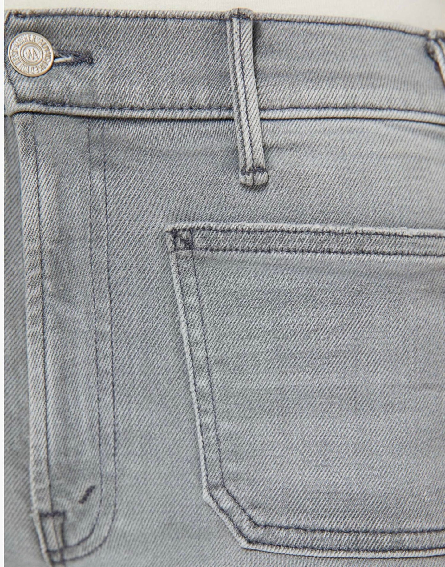 Mother - Hustler Roller Patch Pocket Wide Leg Pants