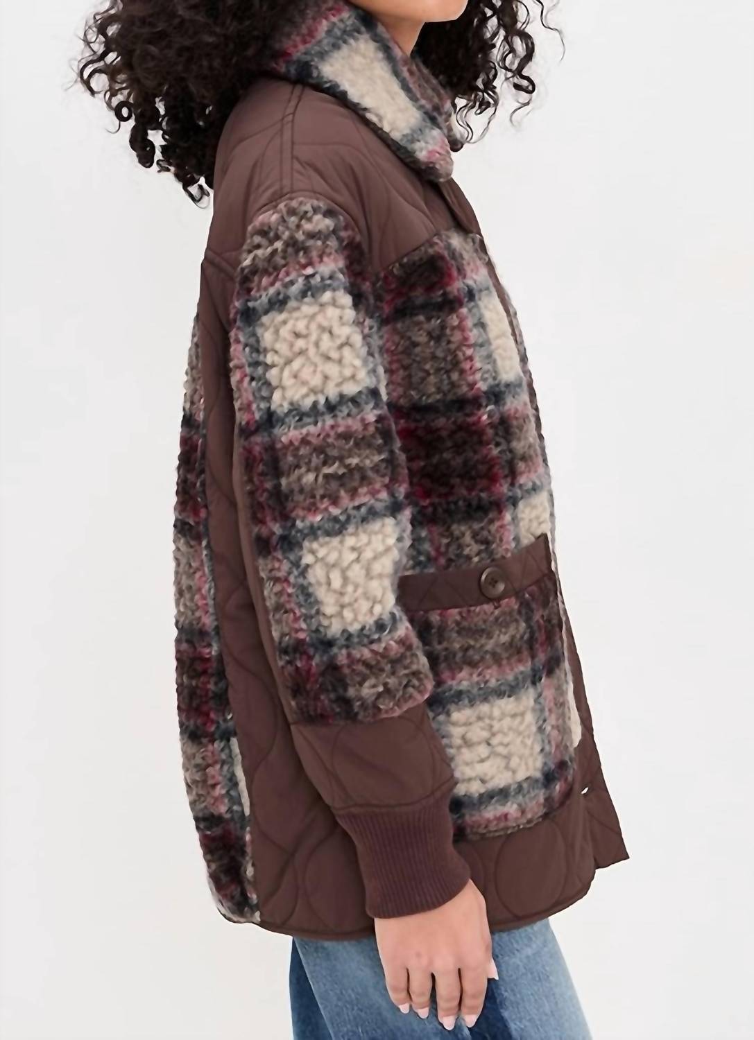 Free People - Sana Quilted Bomber Jacket