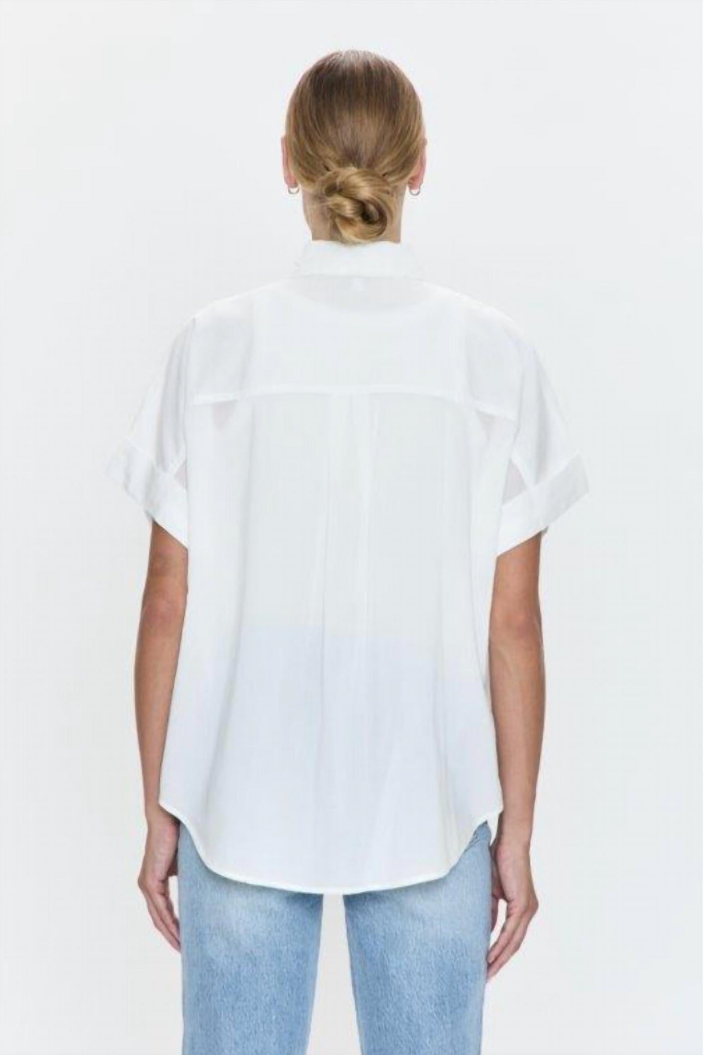 Pistola - Donnie Short Sleeve Button Up Top