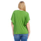 Karen Kane - Flutter Sleeve Crew Neck Top - Plus
