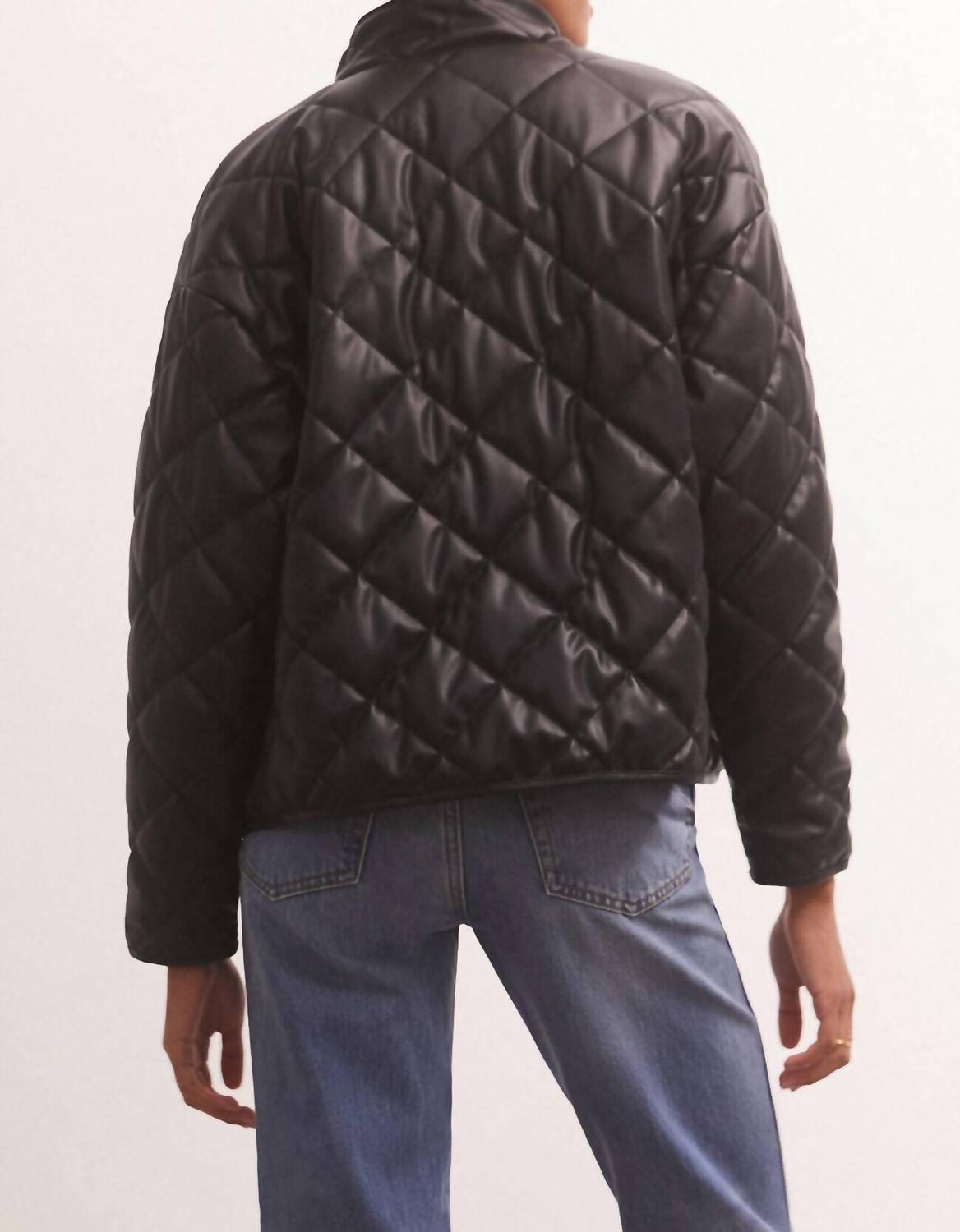 Z Supply - HERITAGE FAUX LEATHER JACKET