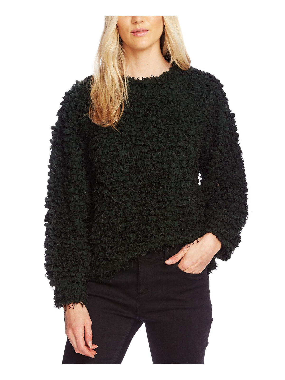 Vince Camuto Womens Mock Neck Long Sleeve Sweater
