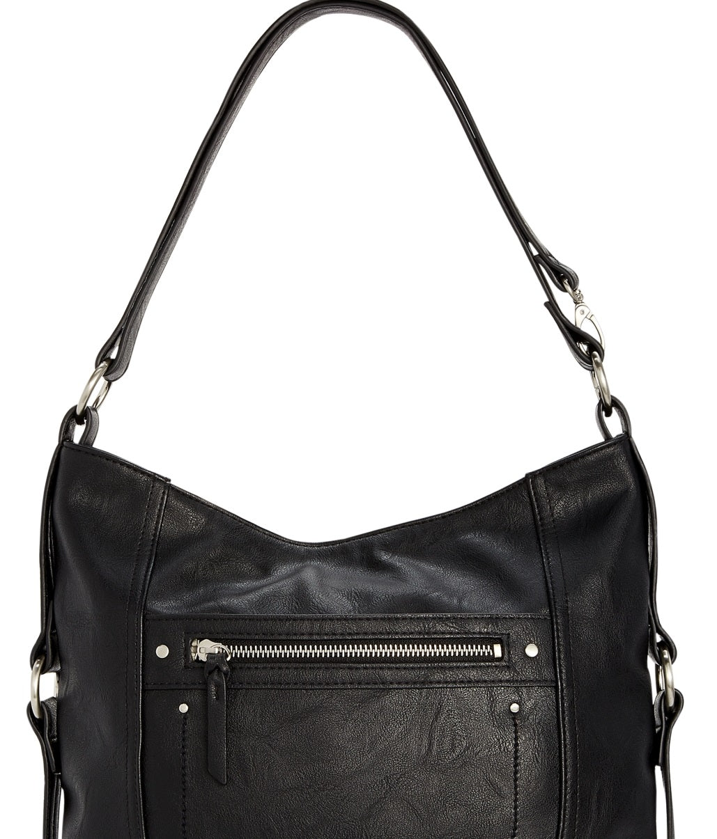 INC International Concepts Riverton Hobo Feminino Preto Tamanho Regular