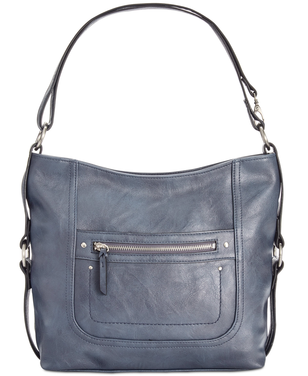 INC International Concepts Riverton Hobo Feminino Cinza Tamanho Regular