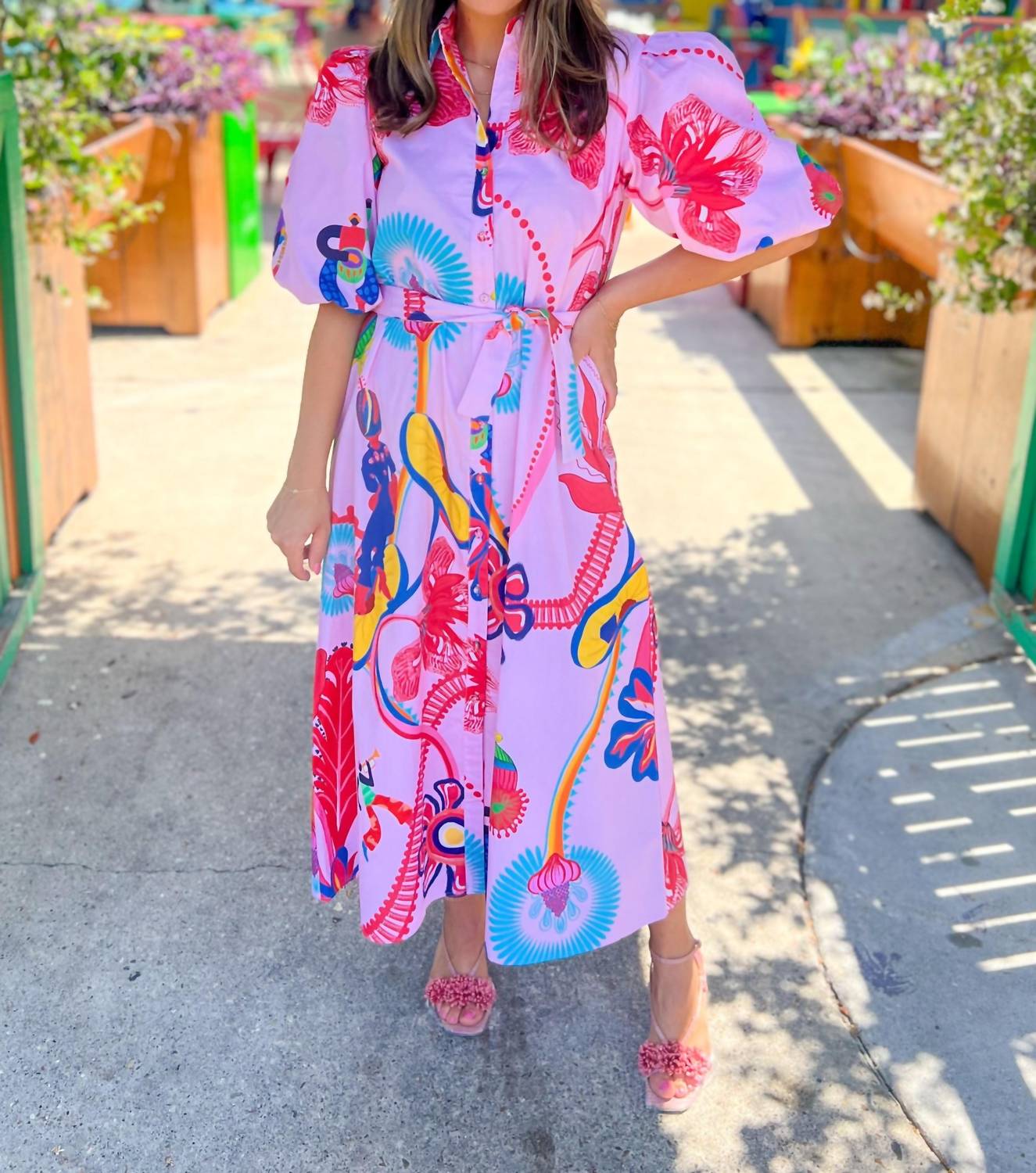 Celina Moon - Floral Janeli Dress
