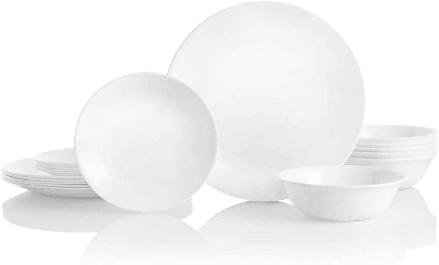 Conjunto de jantar Corelle Livingware com 18 peças para 6 pessoas