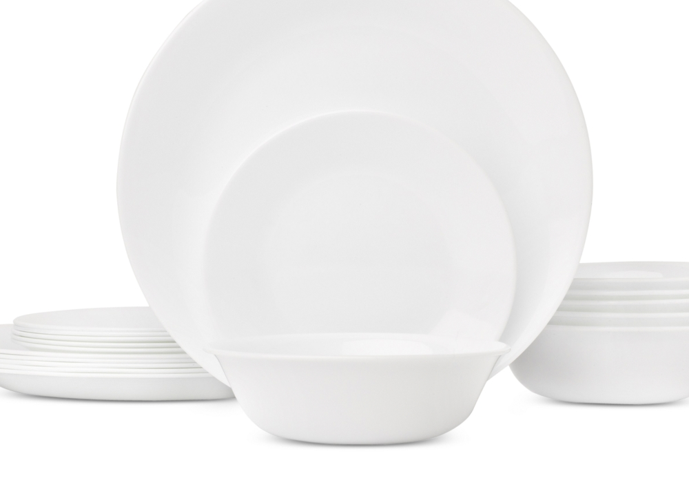 Conjunto de jantar Corelle Livingware com 18 peças para 6 pessoas