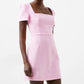 French Connection - Whisper Square Neck Short Sleeve Dress