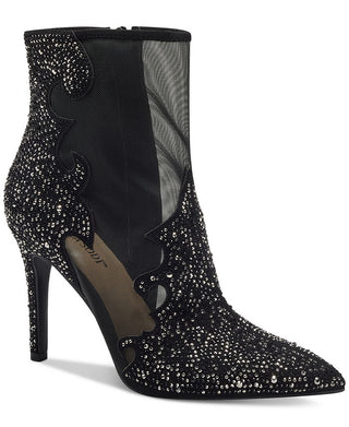 Thalia Sodi Botas Femininas Rosanna Embelezadas Pretas Tamanho 7,5 M