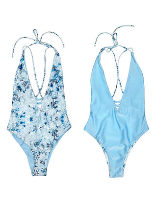 B Swim - Women's Reversible Lush One Piece