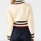 Steve Madden - Women's Addison Cream Sweater