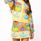 Queen Of Sparkles - Pumpkin Button Up Cardigan
