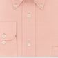 Camisa social Eagle Masculina Classic Regular Fit com gola elástica, não passável, rosa, tamanho 15/5, 32-33