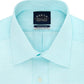 Camisa social xadrez masculina Eagle Regular Fit Azul Tamanho 16,5X34-35